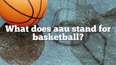 What does aau stand for basketball?