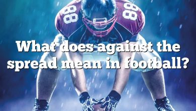 What does against the spread mean in football?