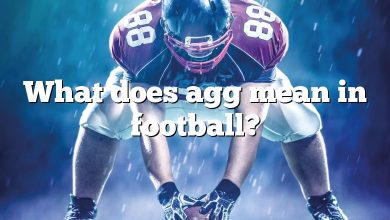 What does agg mean in football?