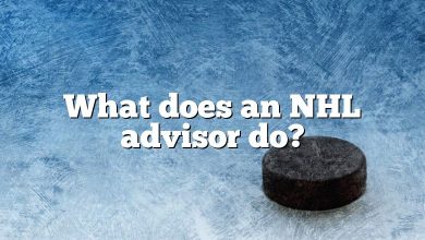 What does an NHL advisor do?