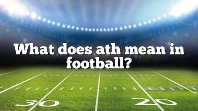 What does ath mean in football?