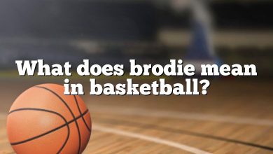 What does brodie mean in basketball?