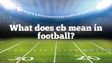 What does cb mean in football?