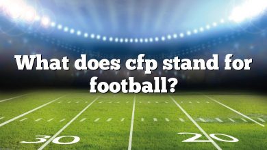 What does cfp stand for football?