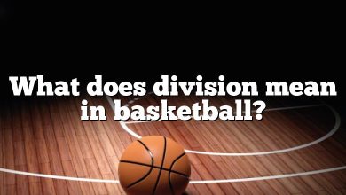 What does division mean in basketball?