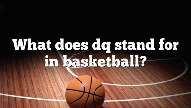 What does dq stand for in basketball?