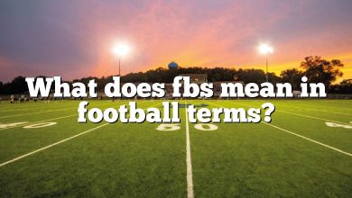 What does fbs mean in football terms?