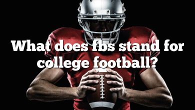 What does fbs stand for college football?