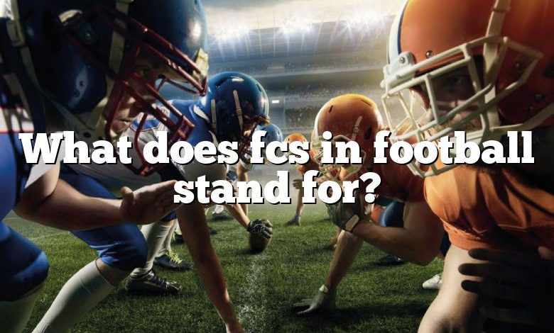 What does fcs in football stand for?
