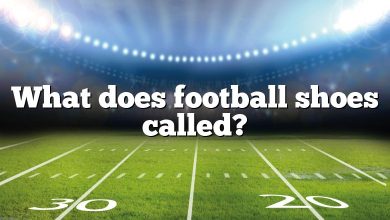 What does football shoes called?