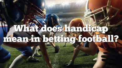 What does handicap mean in betting football?