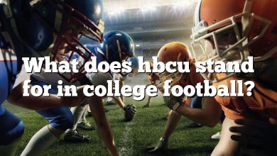 What does hbcu stand for in college football?