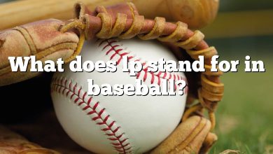 What does lp stand for in baseball?