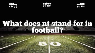 What does nt stand for in football?
