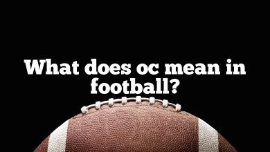 What does oc mean in football?