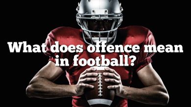 What does offence mean in football?
