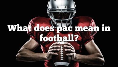 What does pac mean in football?