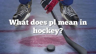 What does pl mean in hockey?