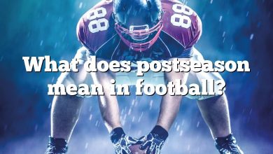 What does postseason mean in football?