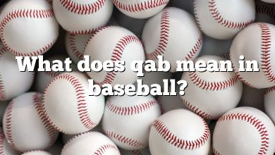 What does qab mean in baseball?