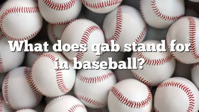 What does qab stand for in baseball?