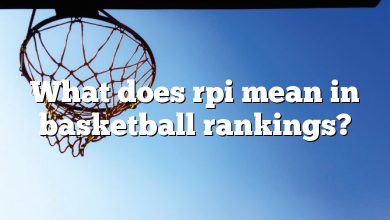What does rpi mean in basketball rankings?