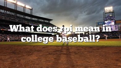 What does rpi mean in college baseball?