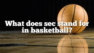 What does sec stand for in basketball?