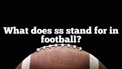 What does ss stand for in football?