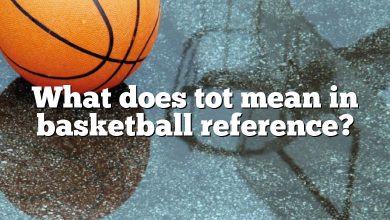 What does tot mean in basketball reference?