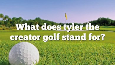 What does tyler the creator golf stand for?