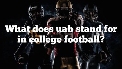 What does uab stand for in college football?