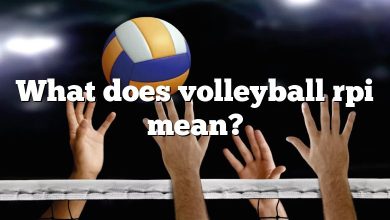 What does volleyball rpi mean?