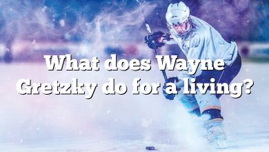 What does Wayne Gretzky do for a living?