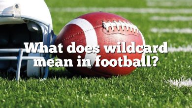 What does wildcard mean in football?