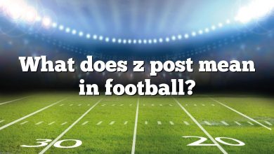 What does z post mean in football?