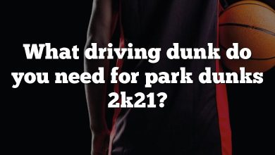 What driving dunk do you need for park dunks 2k21?