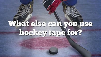 What else can you use hockey tape for?