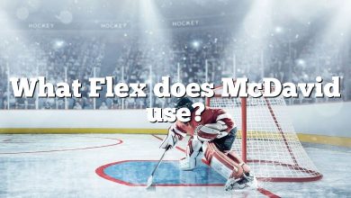 What Flex does McDavid use?