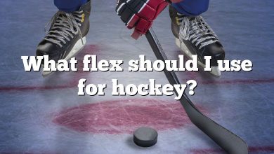 What flex should I use for hockey?