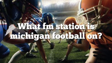What fm station is michigan football on?