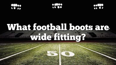 What football boots are wide fitting?