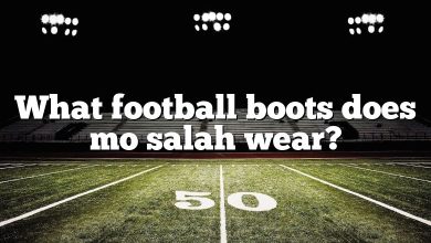 What football boots does mo salah wear?
