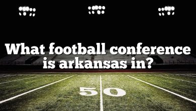 What football conference is arkansas in?