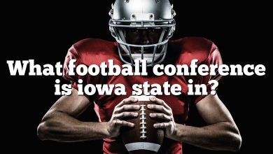 What football conference is iowa state in?