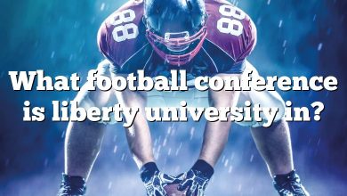 What football conference is liberty university in?