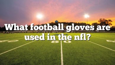 What football gloves are used in the nfl?