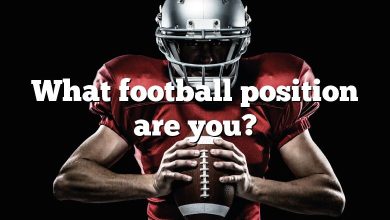 What football position are you?