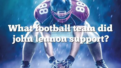 What football team did john lennon support?