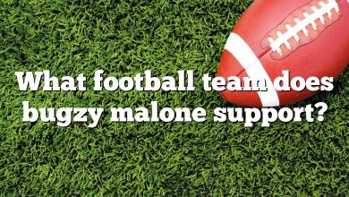 What football team does bugzy malone support?